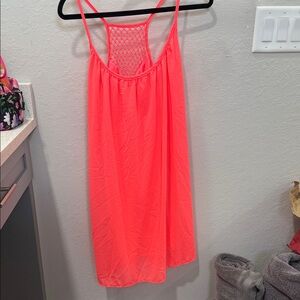 Coral Mini Dress